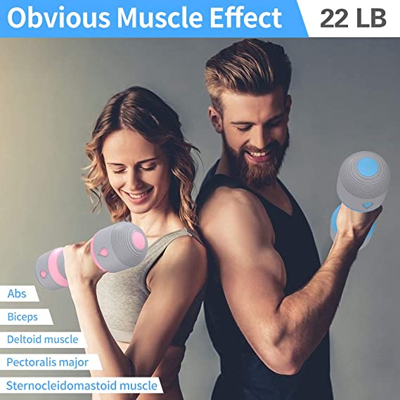 Adjustable Dumbbells 5Kg Pair - Image 4