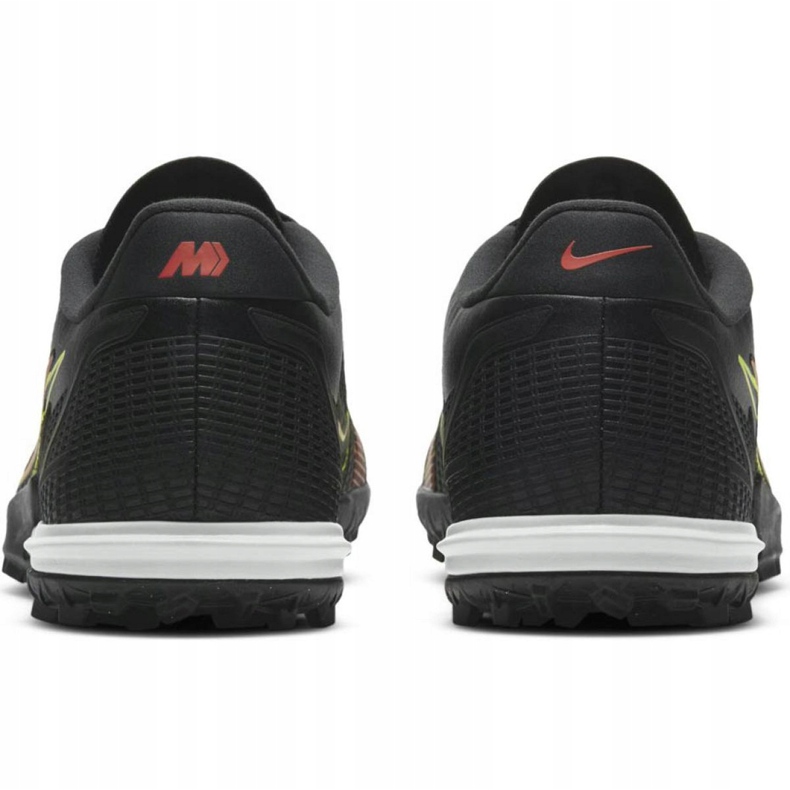 Turf Shoe Nike Mercurial Vapor Black With Lime Logo - Image 7