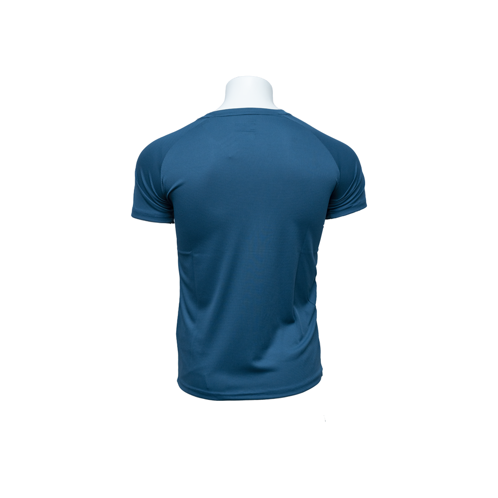 Sports T-Shirt Blue & Cyan - Image 2