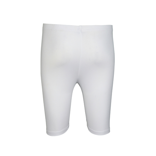 Skin Tight Swimming Shorts White - Image 3