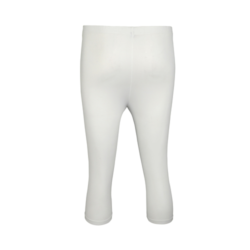 Swimming Skin Tight Three Quarter Pants White - Image 2