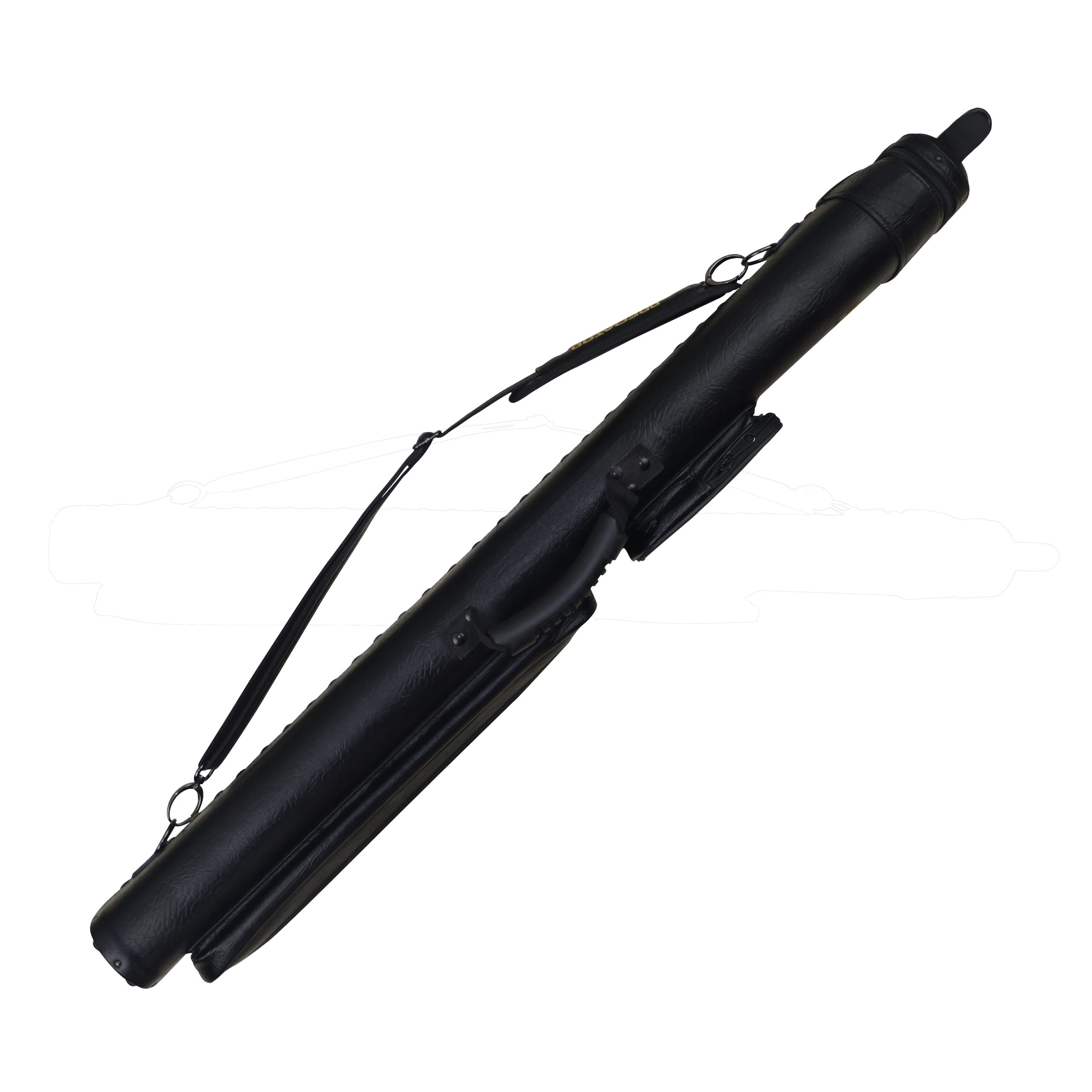 Pool Cue Black Leather Carry Bag Predator - Image 3