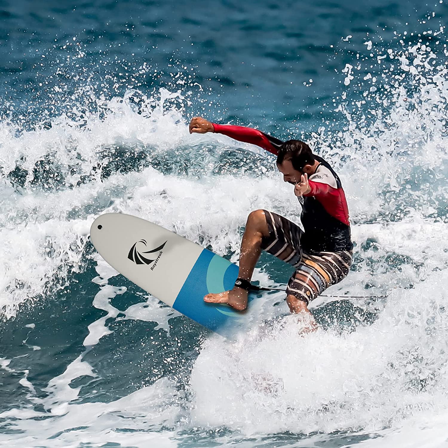 RAYSTREAK Foam Soft Surfboard - Image 7