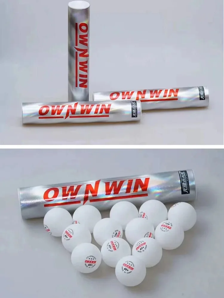 Table Tennis Ball Ownwin Seamless 40+ 3 Star Balls - Image 2