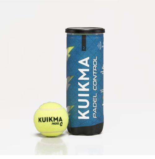 FIP Approved Pressurised Kuikma Padel Balls PB Control – Pack of 3